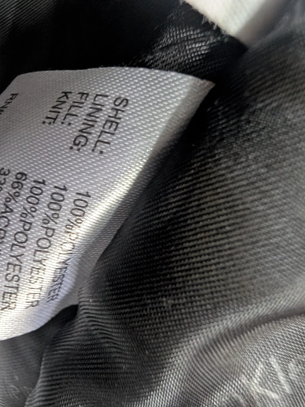 Calvin Klein Black Military Field Jacket